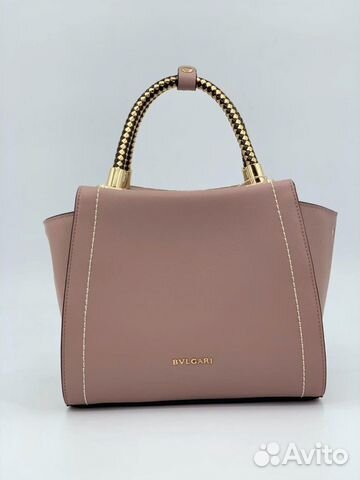Новая женская сумка из кожи 4 расцветки Bulgari