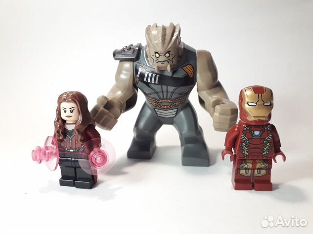 Lego большая фигурка супергероя Cull Obsidian