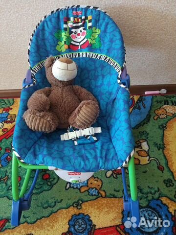 Качалка - кресло Fisher price с вибрацией Качалка - кресло Fisher price с вибрацией