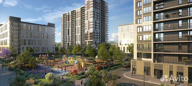 1-к квартира, 44.7 м², 12/19 эт. 1-к квартира, 44.7 м², 12/19 эт.