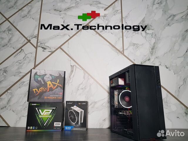 Игровой Ryzen 5/120SSD+1Tb c GTX1650 4Gb Игровой Ryzen 5/120SSD+1Tb c GTX1650 4Gb