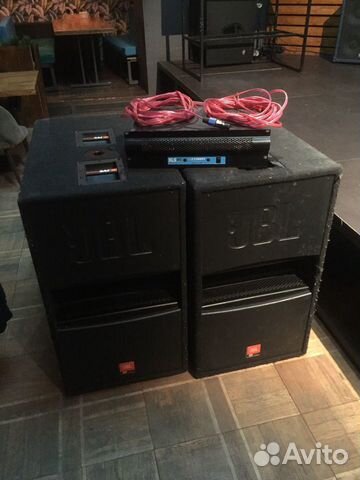 Субвуферы JBL MP255S 500 Вт+ усилитель Crown XLS40 Субвуферы JBL MP255S 500 Вт+ усилитель Crown XLS40