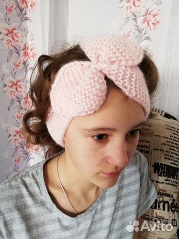 Женская повязка, новая, ручная работа