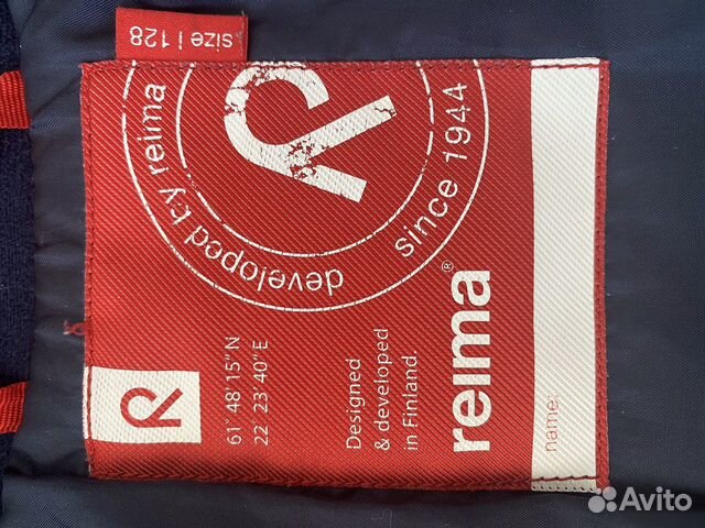 Куртка Reima 128 Куртка Reima 128