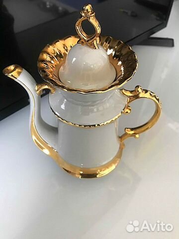 Винтажный кофейный сервиз Тернопольский з-д фарфор