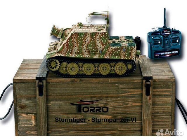 Танк Torro Sturmtiger Panzer ик RTR масштаб 1:16 2 Танк Torro Sturmtiger Panzer ик RTR масштаб 1:16 2