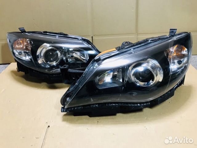 Фара левая правая черная Subaru Impreza 3 (06-12) Фара левая правая черная Subaru Impreza 3 (06-12)