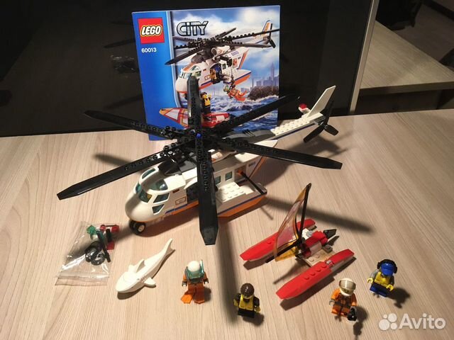 Lego - Town - 60013 Coast Guard Helicopter Lego - Town - 60013 Coast Guard Helicopter