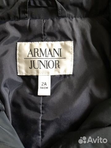 Плащ и платье Armani Junior 2 г