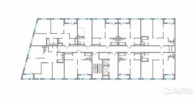 1-к квартира, 45.3 м², 22/26 эт.