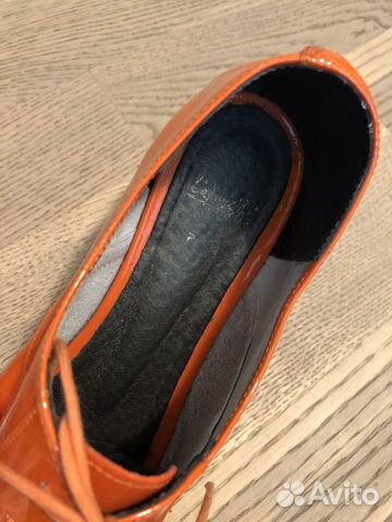 Ботинки лаковые Франция р. 36 Ботинки лаковые Франция р. 36