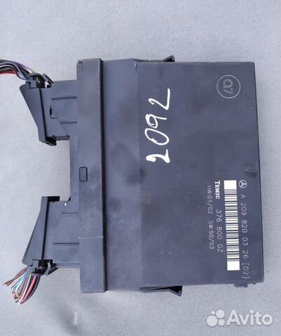 Блок комфорта Мерседес w209