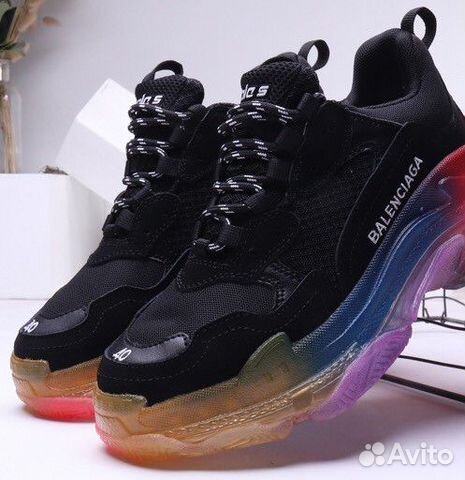 Кроссовки balenciaga triple-s s gomma black tout Кроссовки balenciaga triple-s s gomma black tout