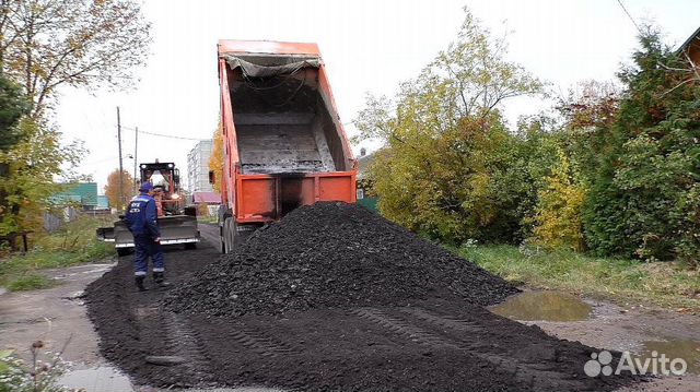Асфальтовая крошка, асфальт, укладка от 1 м3 (383)