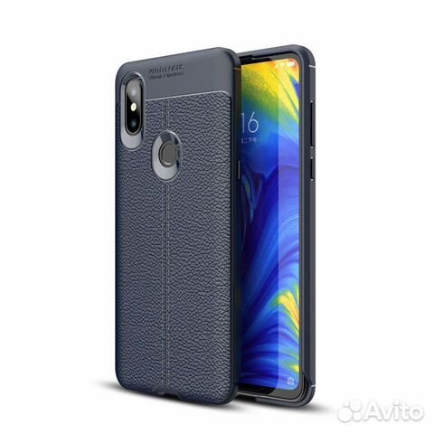 Чехол для Xiaomi Mi Mix 3 (темно-синий)