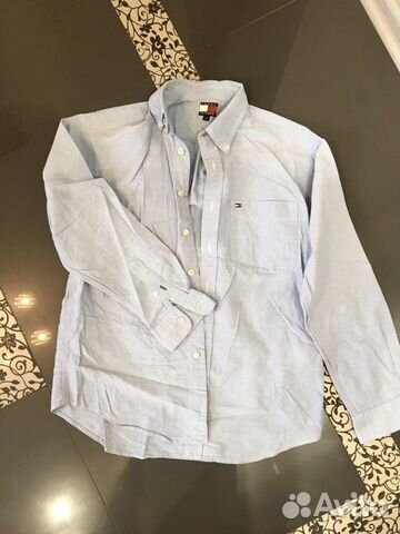 Детская рубашка tommy hilfiger