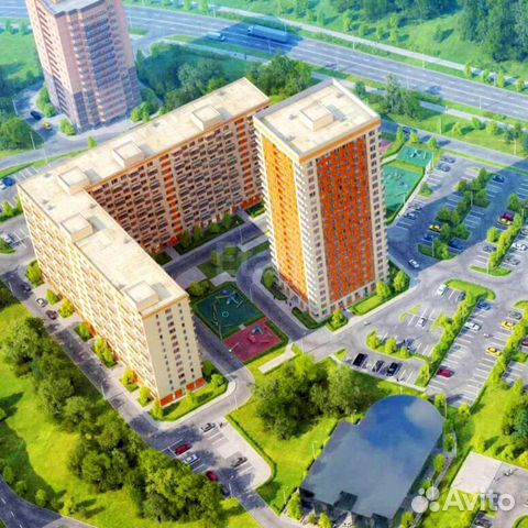 2-к квартира, 62.1 м², 7/14 эт.