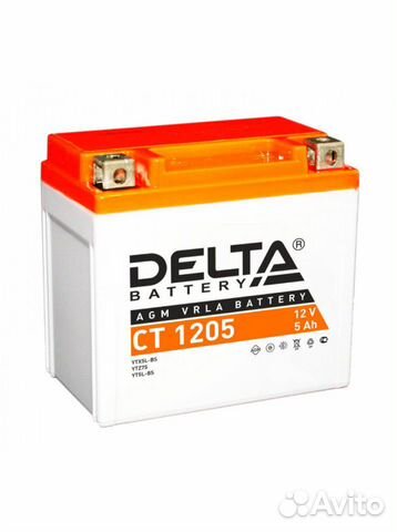Аккумулятор Delta CT 1205 для квадроцикла