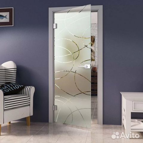 Дверь стекло
