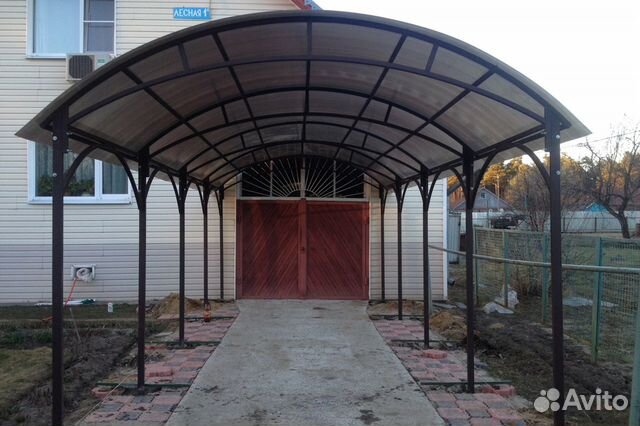 Навесы из поликарбоната Навесы из поликарбоната