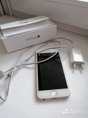 iPhone 6, золотой, 64гб
