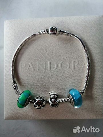 Pandora браслет с шармами