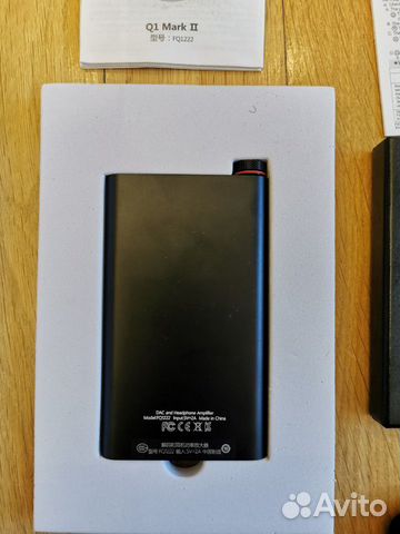 Усилитель цап FiiO Q1 Mark II + кожаный чехол