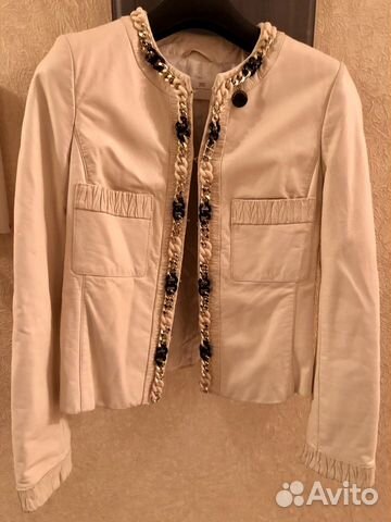 Кожаная куртка elisabetta franchi