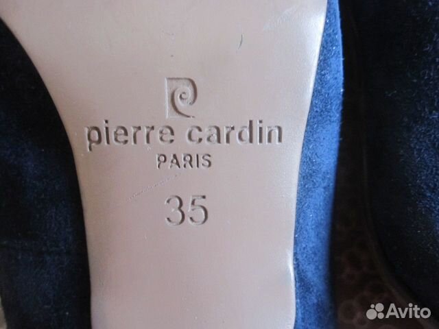 Замшевые туфельки Pierre Cardin Франция, 35 разм