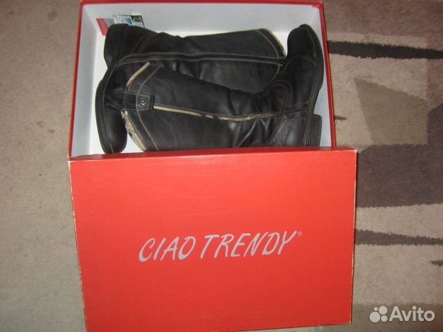 Осенние сапоги ciao trendy Италия р.38