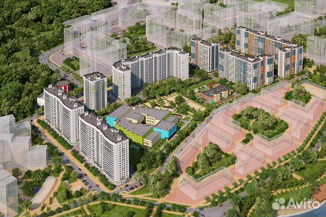 1-к квартира, 38.7 м², 12/17 эт.