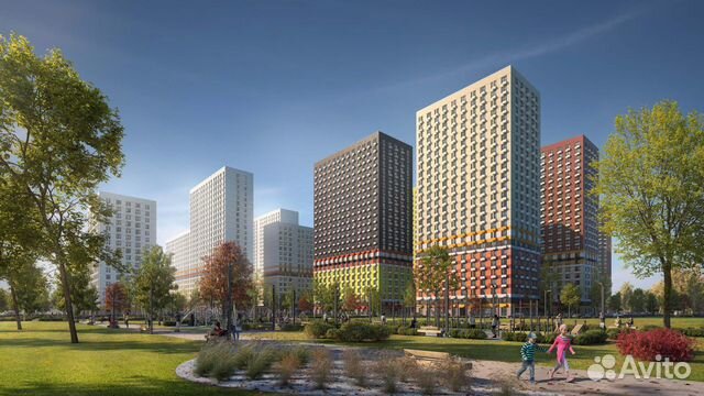 1-к квартира, 35.7 м², 18/25 эт.