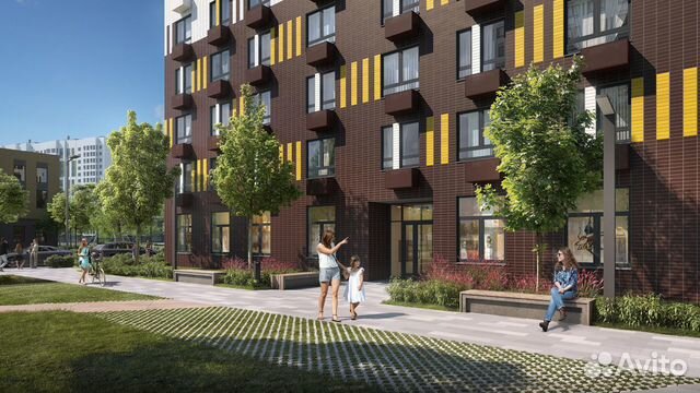 2-к квартира, 68.8 м², 2/17 эт. 2-к квартира, 68.8 м², 2/17 эт.
