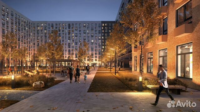 1-к квартира, 49.3 м², 3/13 эт. 1-к квартира, 49.3 м², 3/13 эт.