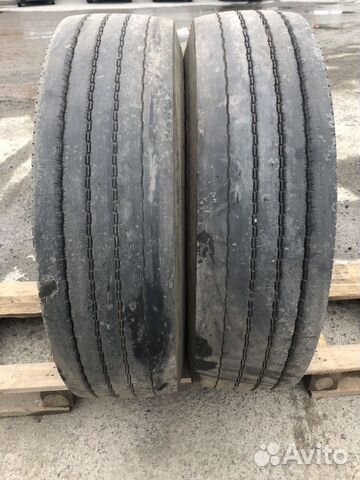 Грузовые шины б/у на рулевую ось 295/80 R22,5