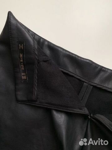 Кожаные юбка-шорты Zara Кожаные юбка-шорты Zara