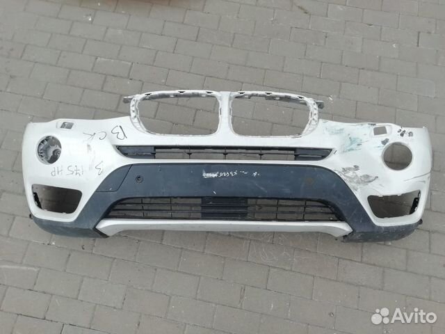 BMW x3 f25 бампер передний рест