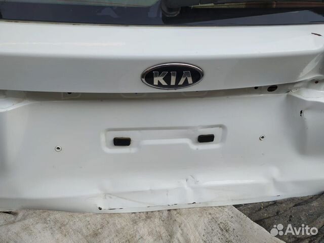 Крышка багажника Kia rio 4 X-Line со стеклом Крышка багажника Kia rio 4 X-Line со стеклом