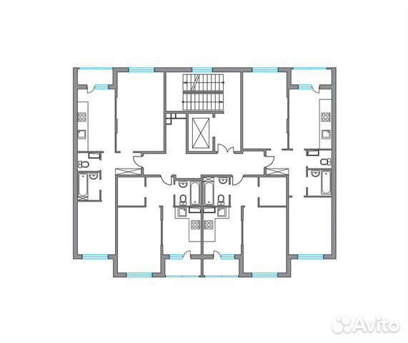 1-к квартира, 34.8 м², 6/6 эт. 1-к квартира, 34.8 м², 6/6 эт.