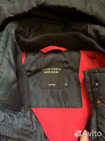 Синий утепленный стеганый жилет ostin Синий утепленный стеганый жилет ostin