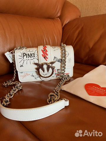 Новая сумка Pinko из натуральной кожи Новая сумка Pinko из натуральной кожи