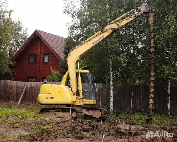 Аренда мини экскаватора 6т Komatsu pc60-7