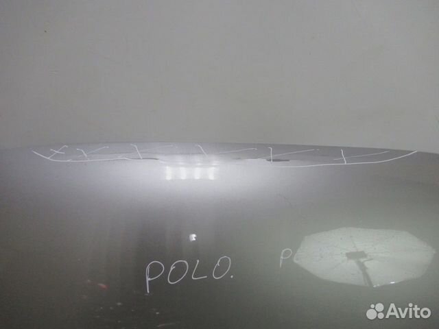 Капот Volkswagen Polo седан рест 6RU823031C Капот Volkswagen Polo седан рест 6RU823031C