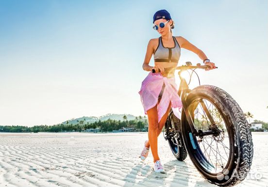 Электрофэтбайк полный привод 1500w