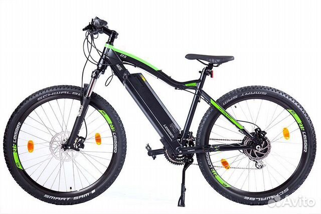 Электро велосипед велогибрид leisger 48v 500w