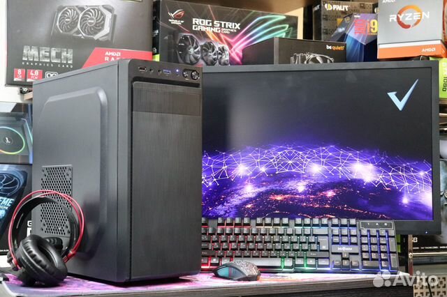 Игровой пк i5-9400F GTX 1660 Super 6GB 8GB SSD120 Игровой пк i5-9400F GTX 1660 Super 6GB 8GB SSD120