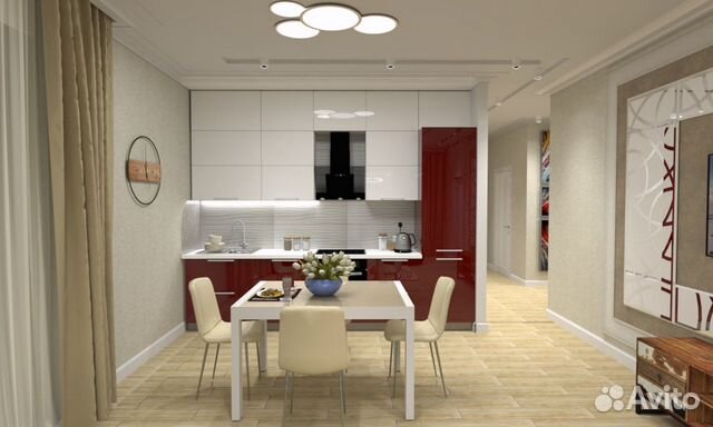 4-к квартира, 120 м², 13/16 эт. 4-к квартира, 120 м², 13/16 эт.