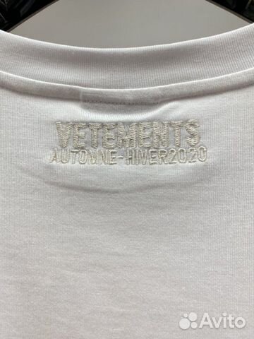 Футболка Vetements Футболка Vetements