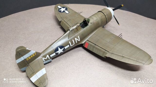 P-47D модель самолёта 1/48