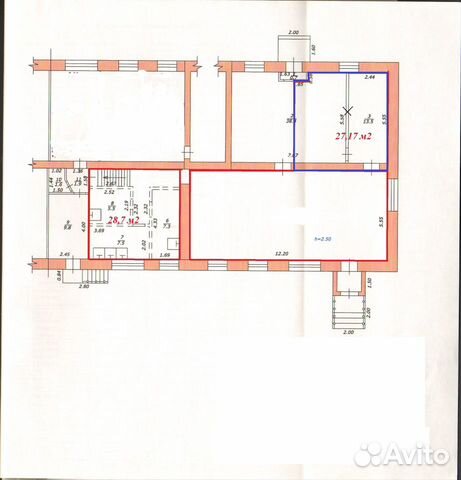 Помещение свободного назначения, 27.17 м²